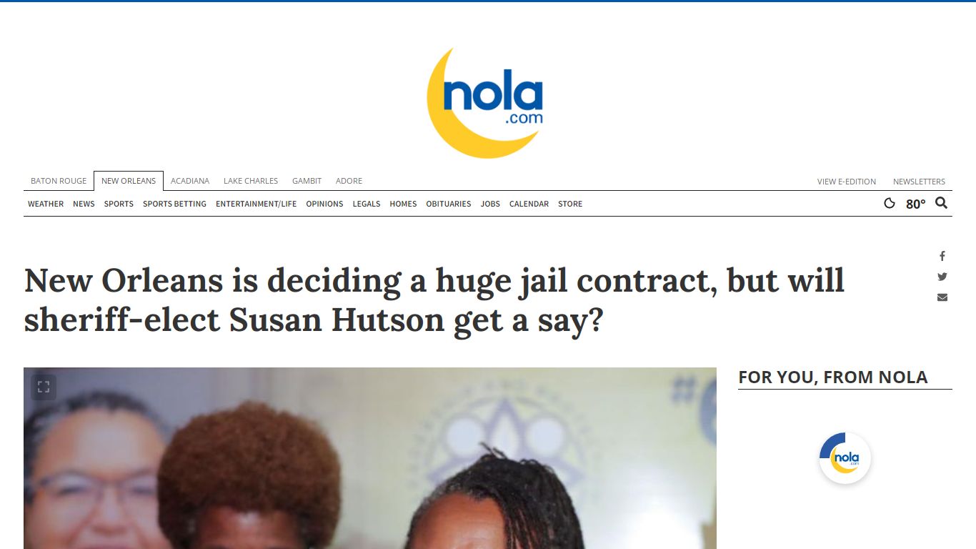 New Orleans is deciding a huge jail contract, but will ...